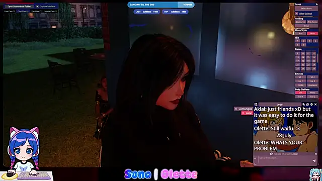 SonaBoobvelle online show from 07.28.26