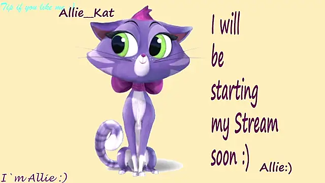 Allie Kat online show from 05.23.26