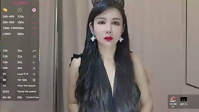 Snapshot of Cuteazhu chatting on 10.04.25 Cuteazhu online show from 10.04.25