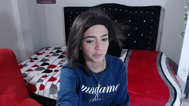 Snapshot of Coraline_Playful chatting on 10.25.25 Coraline Playful online show from 10.25.25