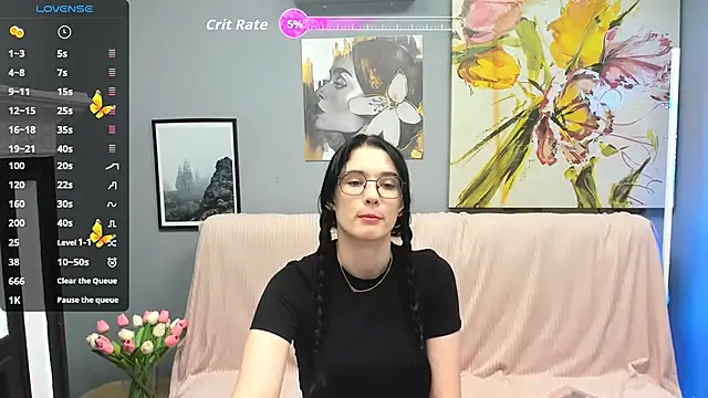 Charming Mysteriousss online show from 10.19.25