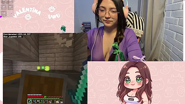 valentinauwu online show from 03.13.26