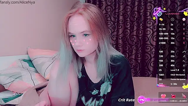 AliceNya cute online show from 10.12.25