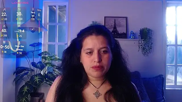 Snapshot of Andrea_secret_ chatting on 10.15.25 Andrea secret online show from 10.15.25