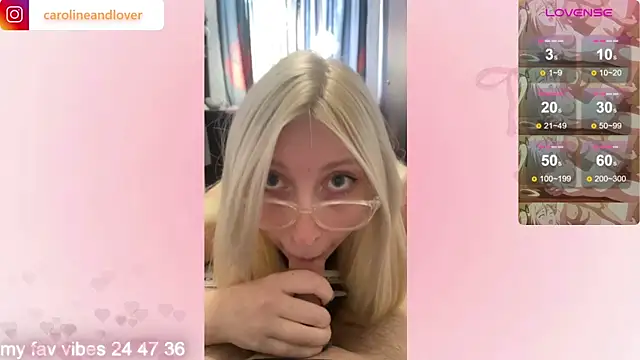 Caroline lover  online show from 11.14.25