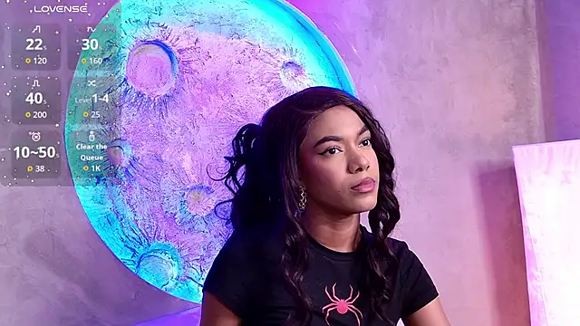 Snapshot of Stellaciel_ chatting on 10.01.25 Stellaciel online show from 10.01.25