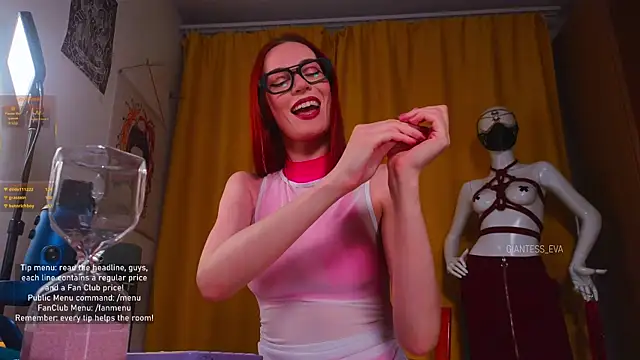 Giantess Eva online show from 11.22.25