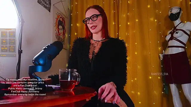 Giantess Eva online show from 01.11.26