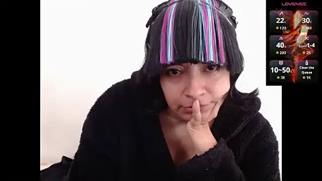 Acelinrose online show from 10.13.25