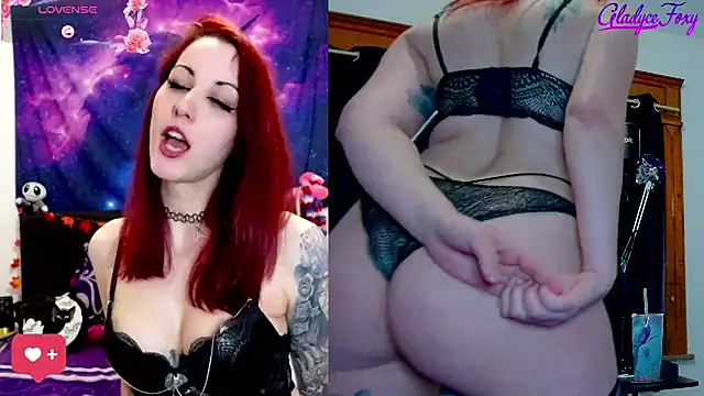 Snapshot of Gladyce_Foxy chatting on 02.19.25 Gladyce Foxy online show from 02.19.25