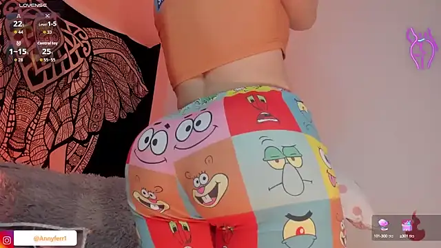 Anny ferrer1 online show from 10.14.25