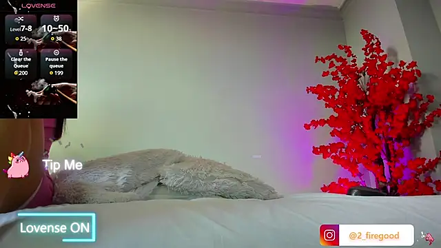 Snapshot of 2_fire chatting on 11.21.25 2 fire online show from 11.21.25