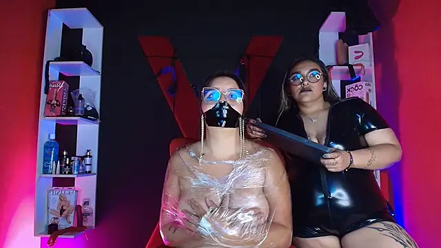 Miss and submissive2 online show from 12.01.25