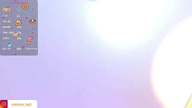 MARIANA TAY1 online show from 03.18.26