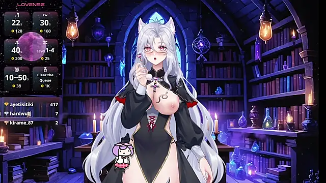 Snapshot of Kiramane chatting on 11.22.25 Kiramane online show from 11.22.25