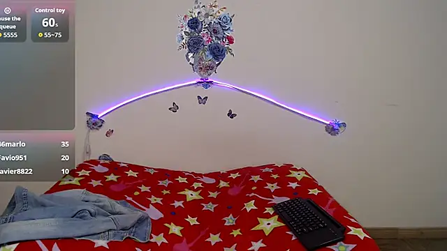 Snapshot of DANYXS chatting on 11.23.25 DANYXS online show from 11.23.25