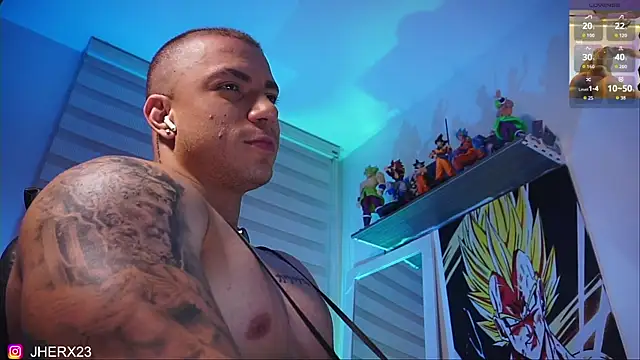 Snapshot of Jherxx chatting on 10.24.25 Jherxx online show from 10.24.25