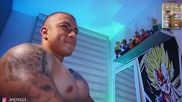 Snapshot of Jherxx chatting on 10.25.25 Jherxx online show from 10.25.25