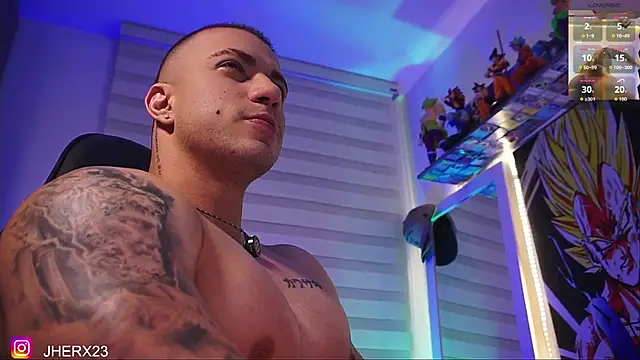 Snapshot of Jherxx chatting on 11.27.25 Jherxx online show from 11.27.25