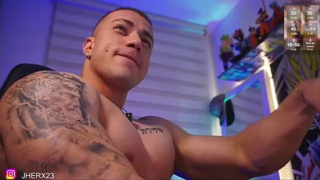 Snapshot of Jherxx chatting on 11.29.25 Jherxx online show from 11.29.25