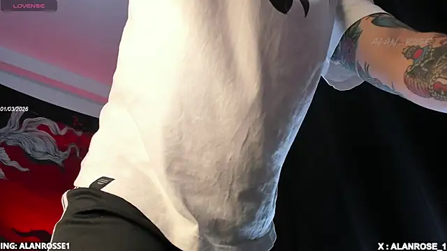 AlanRose01 online show from 04.01.26