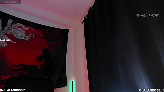 AlanRose01 online show from 04.07.26