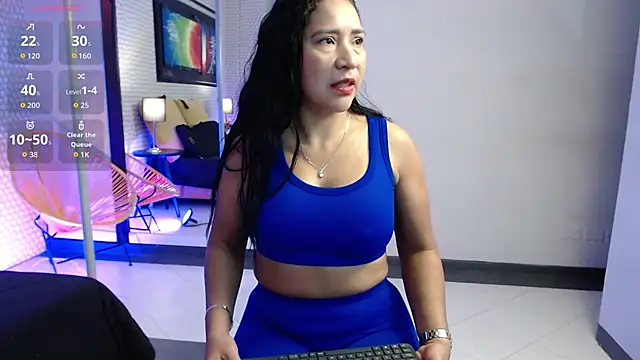 SashaaVixen online show from 10.29.25