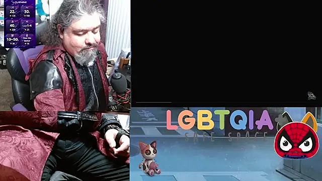 Snapshot of geekycastillo chatting on 11.01.25 geekycastillo online show from 11.01.25