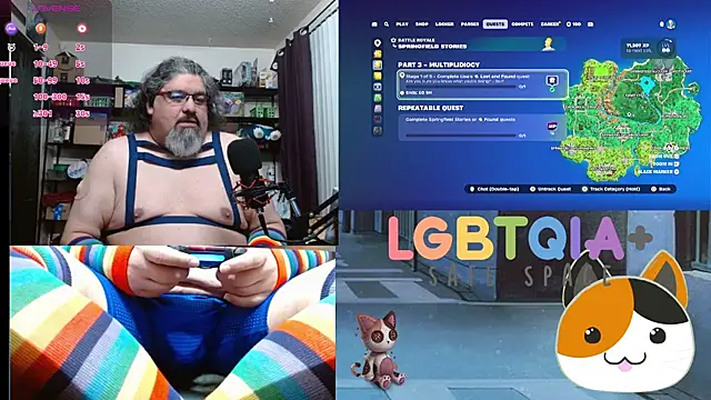 Snapshot of geekycastillo chatting on 11.19.25 geekycastillo online show from 11.19.25