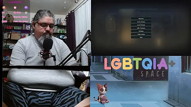 Snapshot of geekycastillo chatting on 11.26.25 geekycastillo online show from 11.26.25