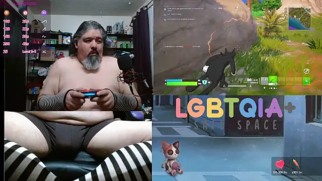 Snapshot of geekycastillo chatting on 12.02.25 geekycastillo online show from 12.02.25