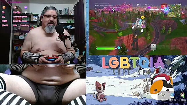 Snapshot of geekycastillo chatting on 12.14.25 geekycastillo online show from 12.14.25