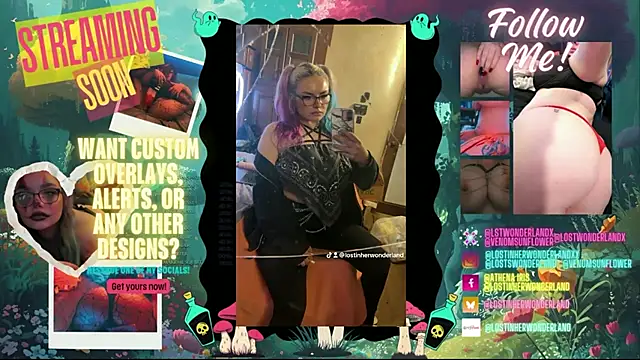 lostinherwonderland online show from 12.03.25