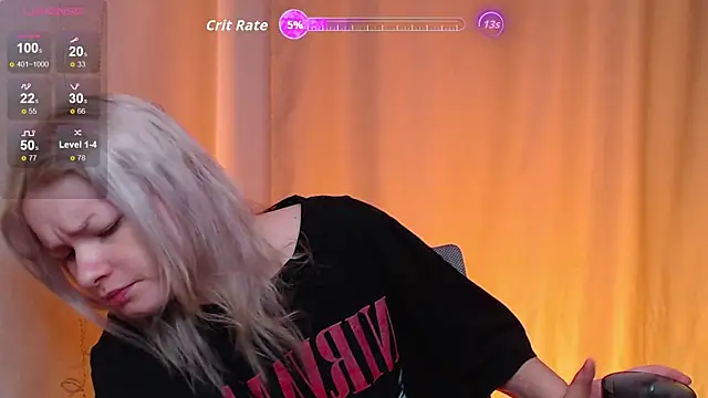 Snapshot of CherryNight6 chatting on 10.31.25 CherryNight6 online show from 10.31.25