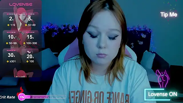 Lovly Vixen online show from 11.10.25