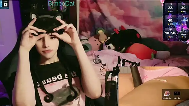 BimboCat online show from 12.01.25