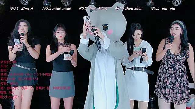 Snapshot of YB-001 chatting on 11.21.25 YB-001 online show from 11.21.25