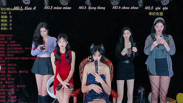 Snapshot of YB-001 chatting on 12.01.25 YB-001 online show from 12.01.25