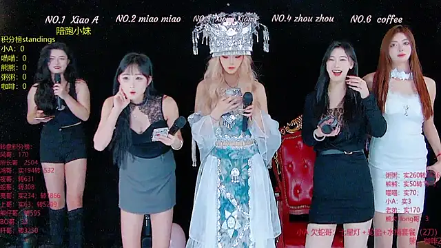 Snapshot of YB-001 chatting on 12.05.25 YB-001 online show from 12.05.25