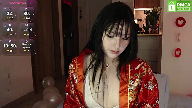 Snapshot of just_meko chatting on 02.15.26 just meko online show from 02.15.26