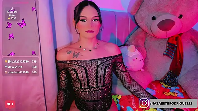 SexyNaza 1 online show from 12.19.25