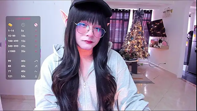 Snapshot of Omorimori chatting on 12.04.25 Omorimori online show from 12.04.25