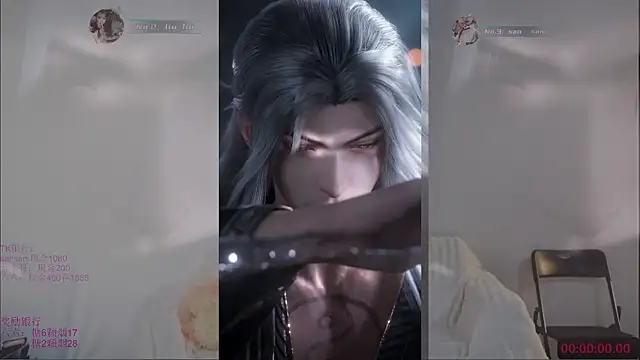 Snapshot of MHe-002 chatting on 01.15.26 MHe-002 online show from 01.15.26