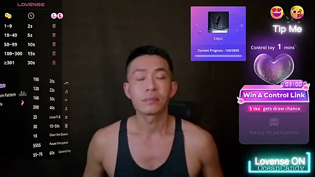 OceanCandy online show from 01.11.26