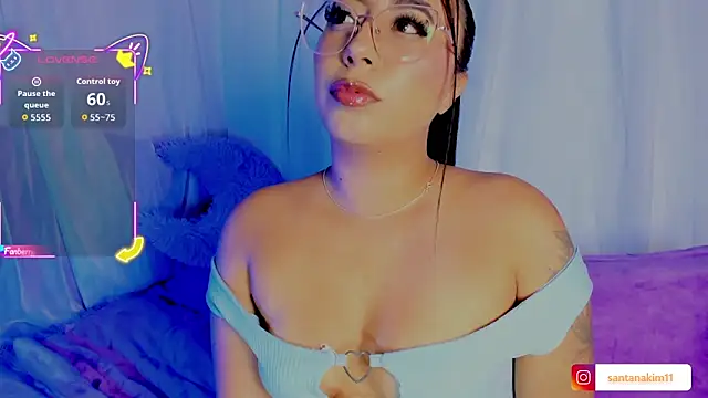 kim santana  online show from 05.10.26
