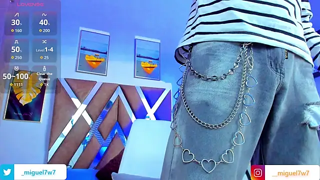   Miguel7w7 online show from 11.28.25