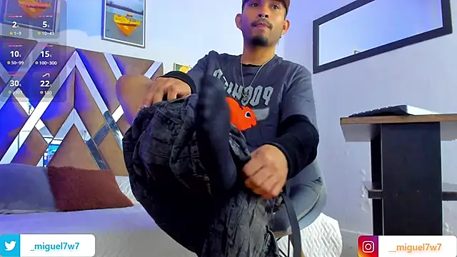   Miguel7w7 online show from 01.10.26