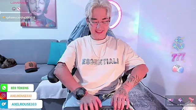 AxelRouse3 online show from 04.06.26