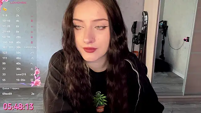 Snapshot of Meowluly chatting on 04.06.26 Meowluly online show from 04.06.26