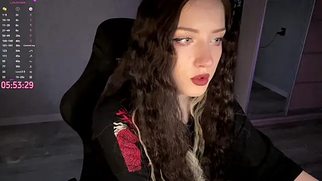 Snapshot of Meowluly chatting on 04.08.26 Meowluly online show from 04.08.26